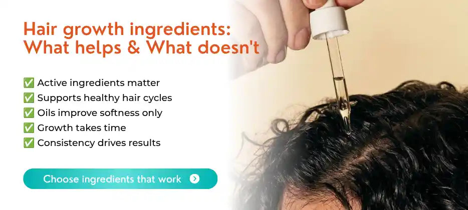Hair Growth Ingredients That Actually Work (And What Doesn’t)