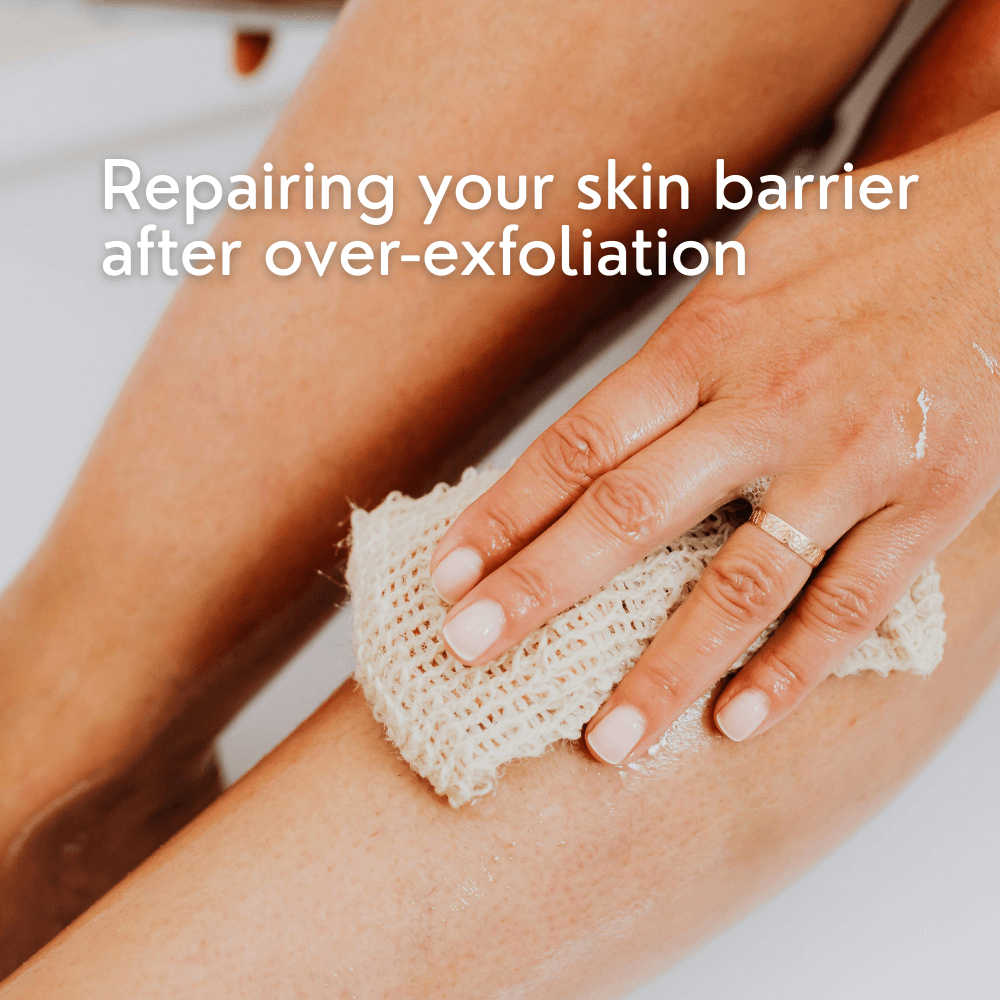 Repairing Your Skin Barrier After Over-Exfoliation