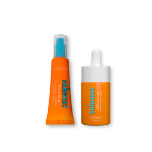 Skinvest Glow and Repair duo with CEO Serum and Face Hug Moisturizer 