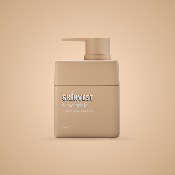 Skinvest smoothie in shower body conditioner