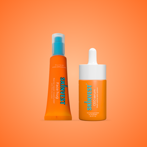 Skinvest Glow and Repair duo with CEO Serum and Face Hug Moisturizer 