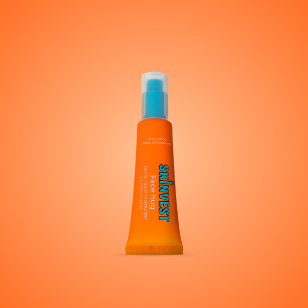 skinvest facehug Barrier Repair Moisturizer with Rice Water, Ceramides & Peptides