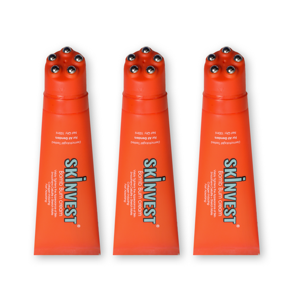 Skinvest Bomb Bum Cream pack of 3 firming and smoothing body creams