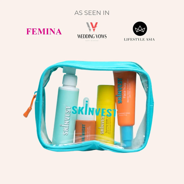 4 steps AM skincare routine