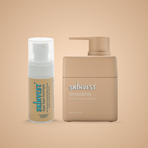 Skinvest Smooth Skin Duo with Smoothie Body Conditioner and Bomb Bum Cream
