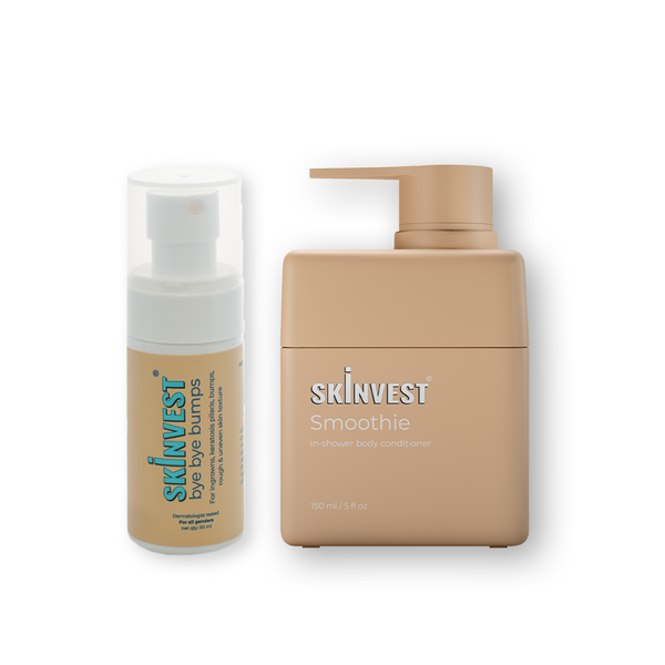 Skinvest Smooth Skin Duo with Smoothie Body Conditioner and Bomb Bum Cream