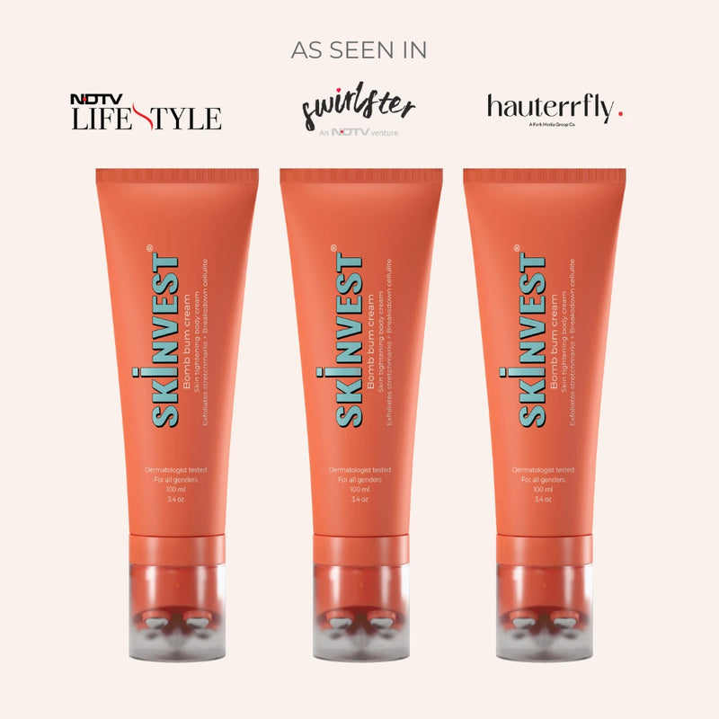 Bomb Bum Cream- pack of 3