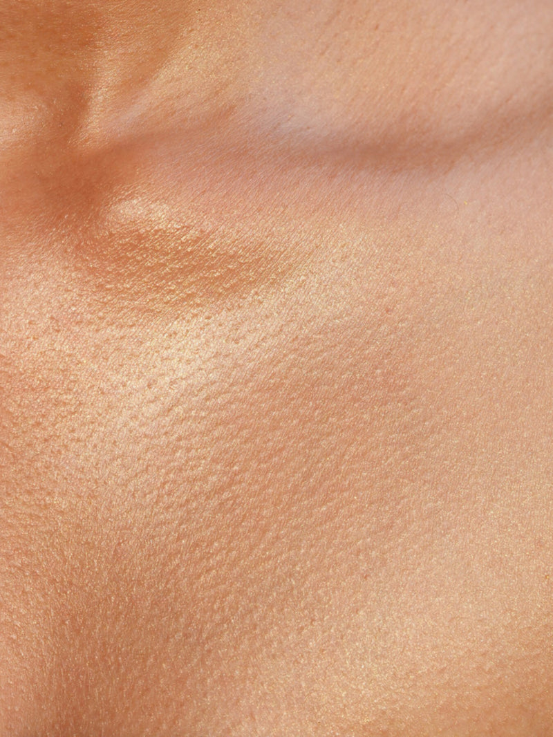 Close-up of human skin texture