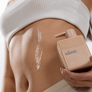Skinvest smoothie in shower body conditioner