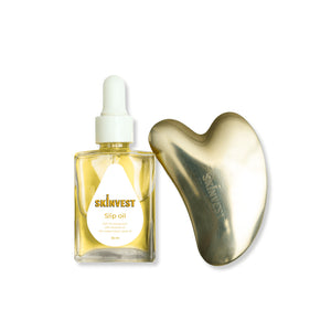 Slip Oil + Snatched Kansa Gua sha