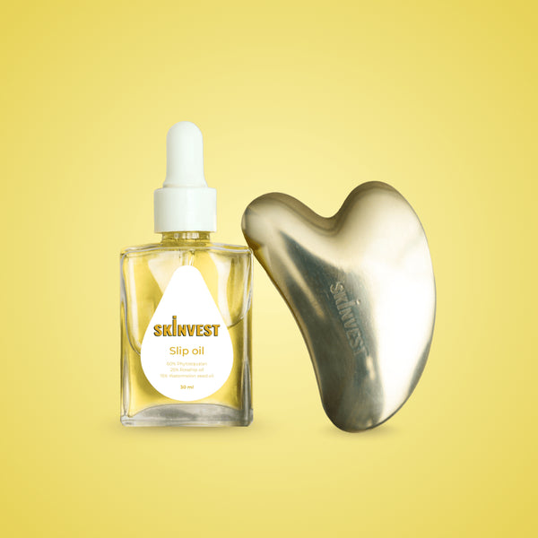 Slip Oil + Snatched Kansa Gua sha